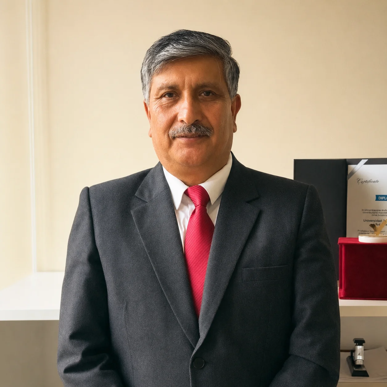 Retrato de Ph.D. Andrés Corsino Estrada Zúñiga